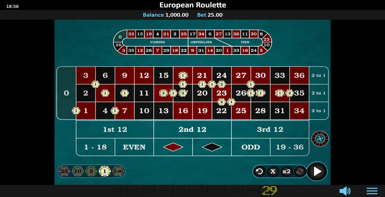 Roulette screenshot 2