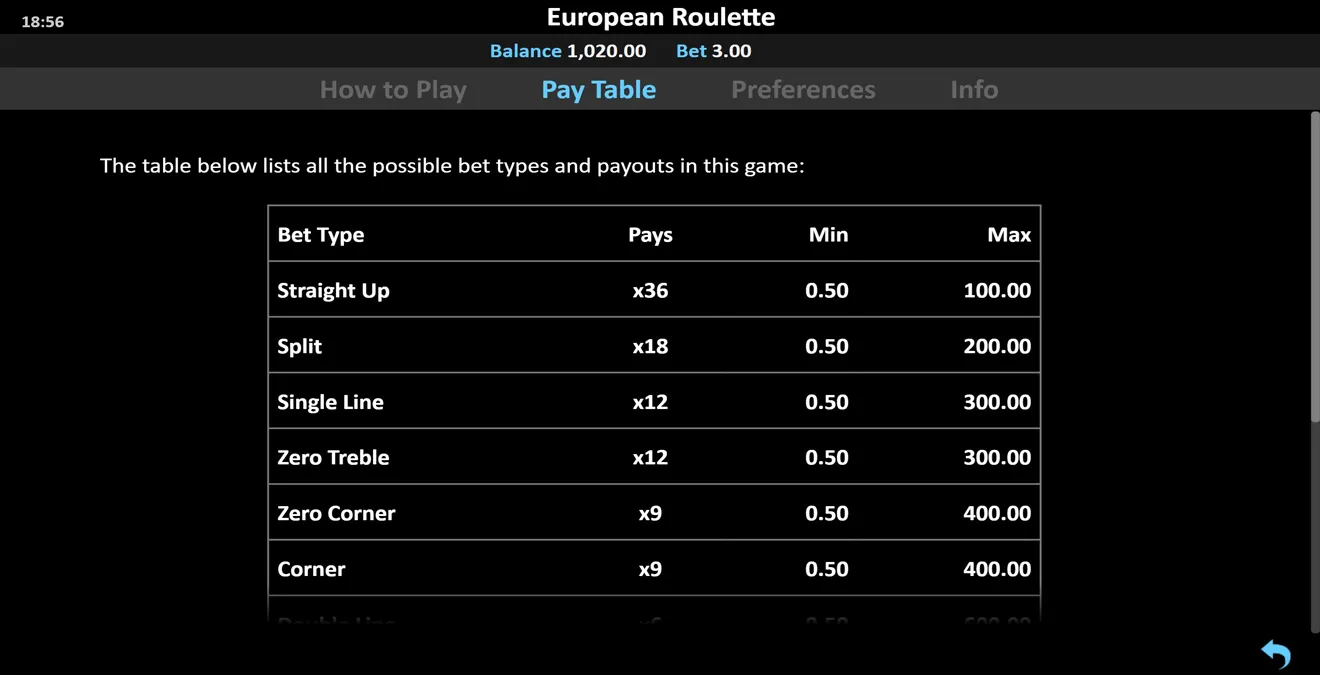 Roulette screenshot 4